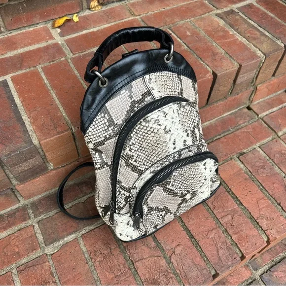 Patricia Nash Python Collection Backpack. - Picture 2 of 8
